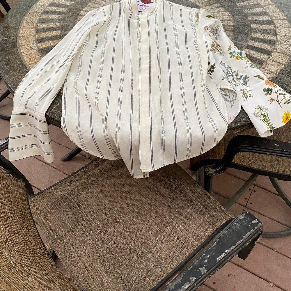Pristine size 4 Monse asymmetric shirt.